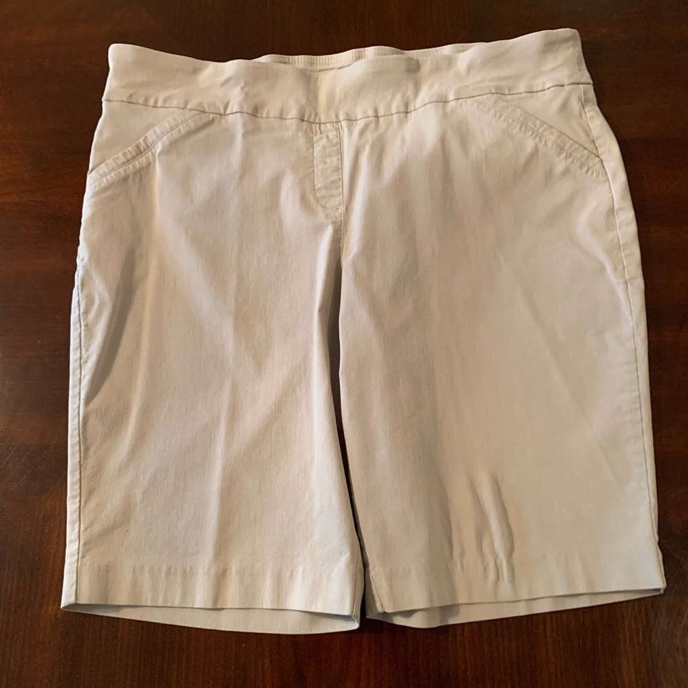 Dana Buchman Light Tan Shorts - Picture 4 of 10